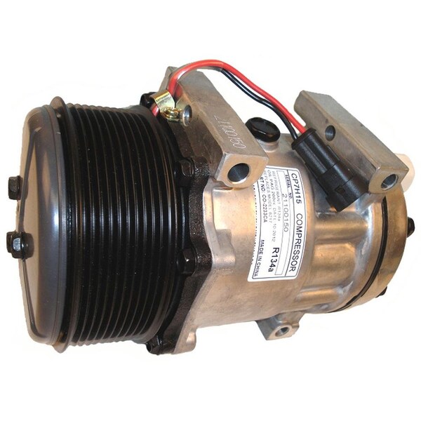 Aftermarket New Generic A/C Compressor with Clutch 8217 Fits Ford Fits New Holland 87709773 ACA10-0045 - main